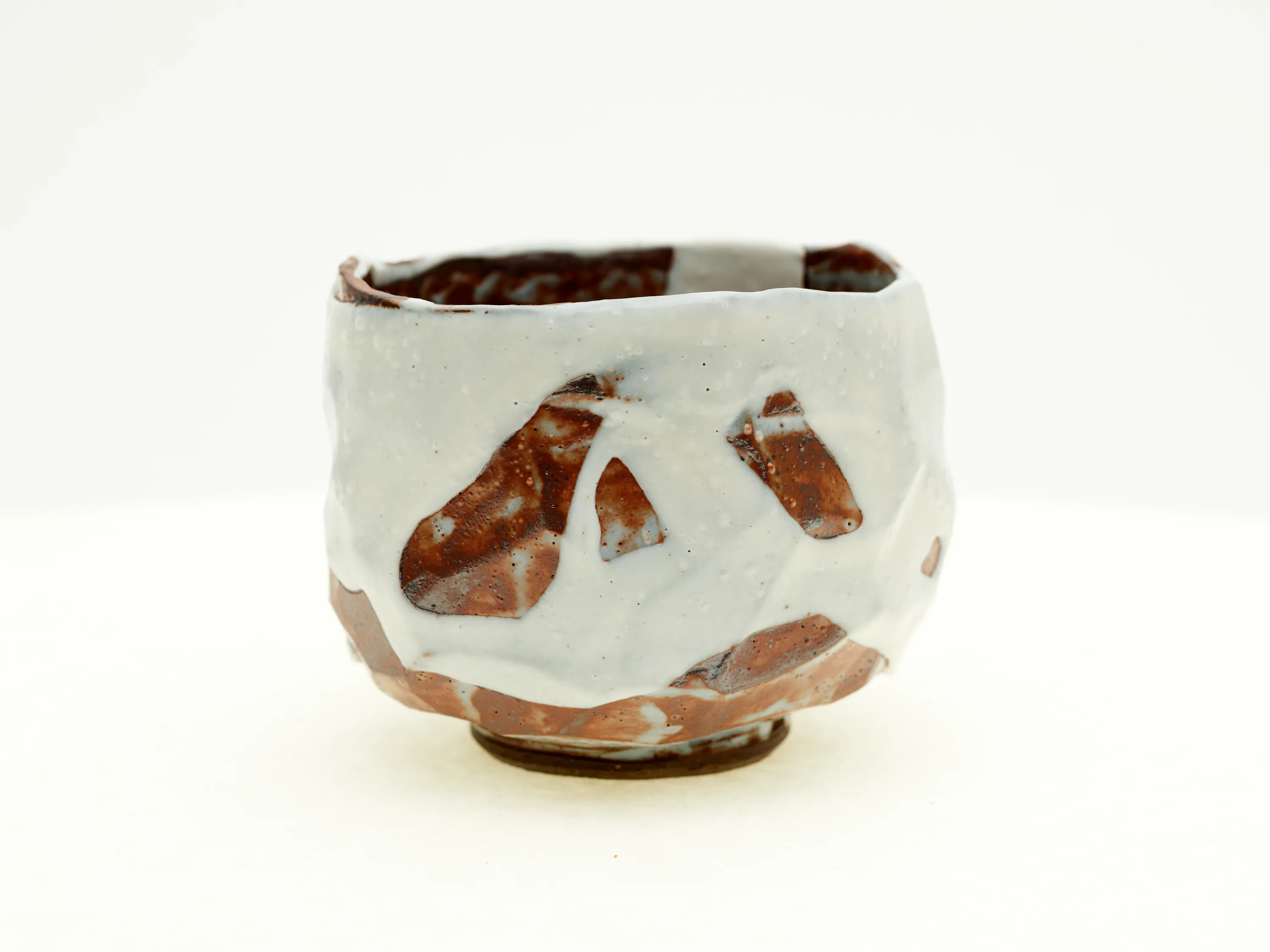 Hand-carved Norcal Shino Chawan