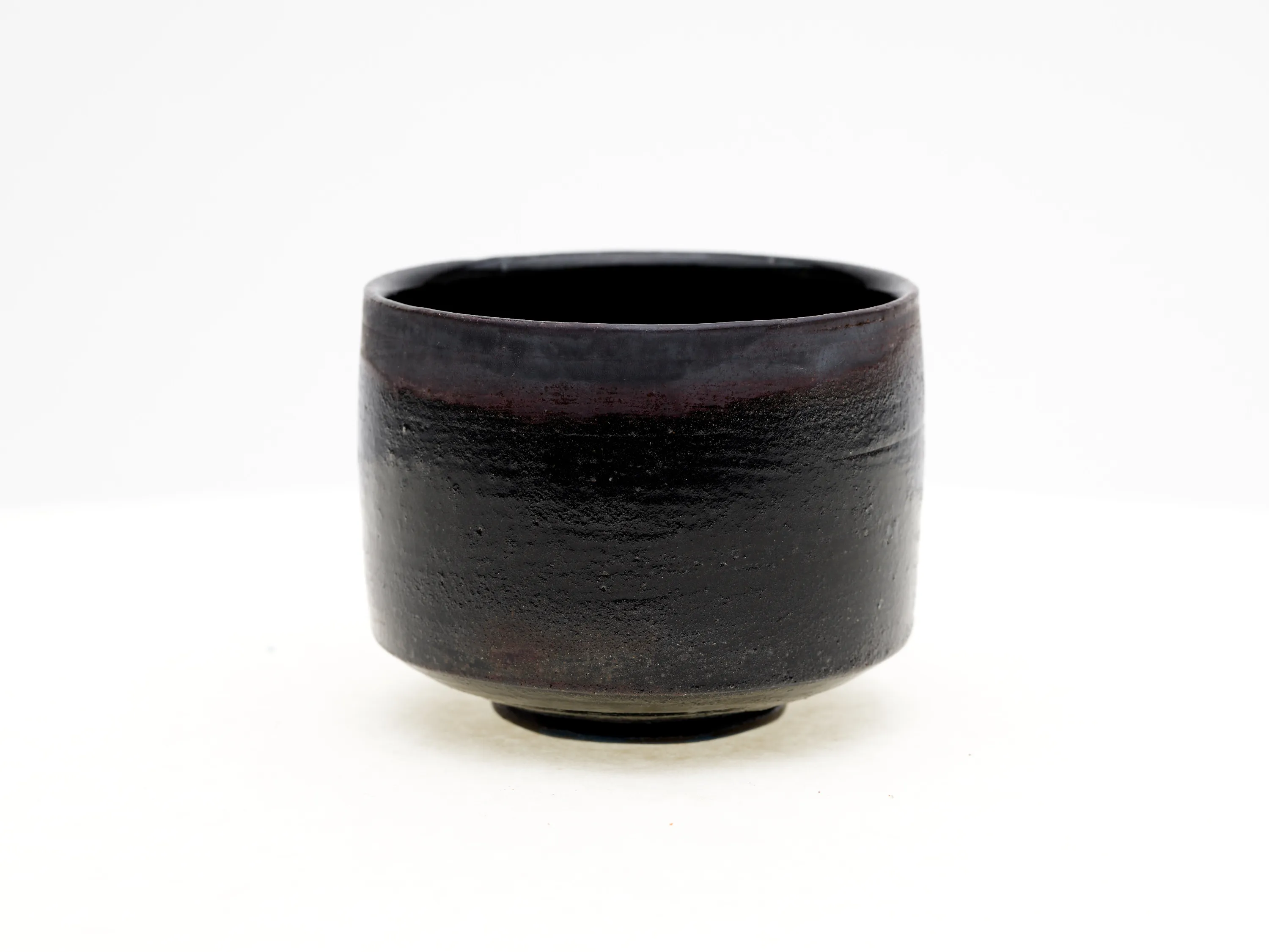 Black Iron Chawan — view 2