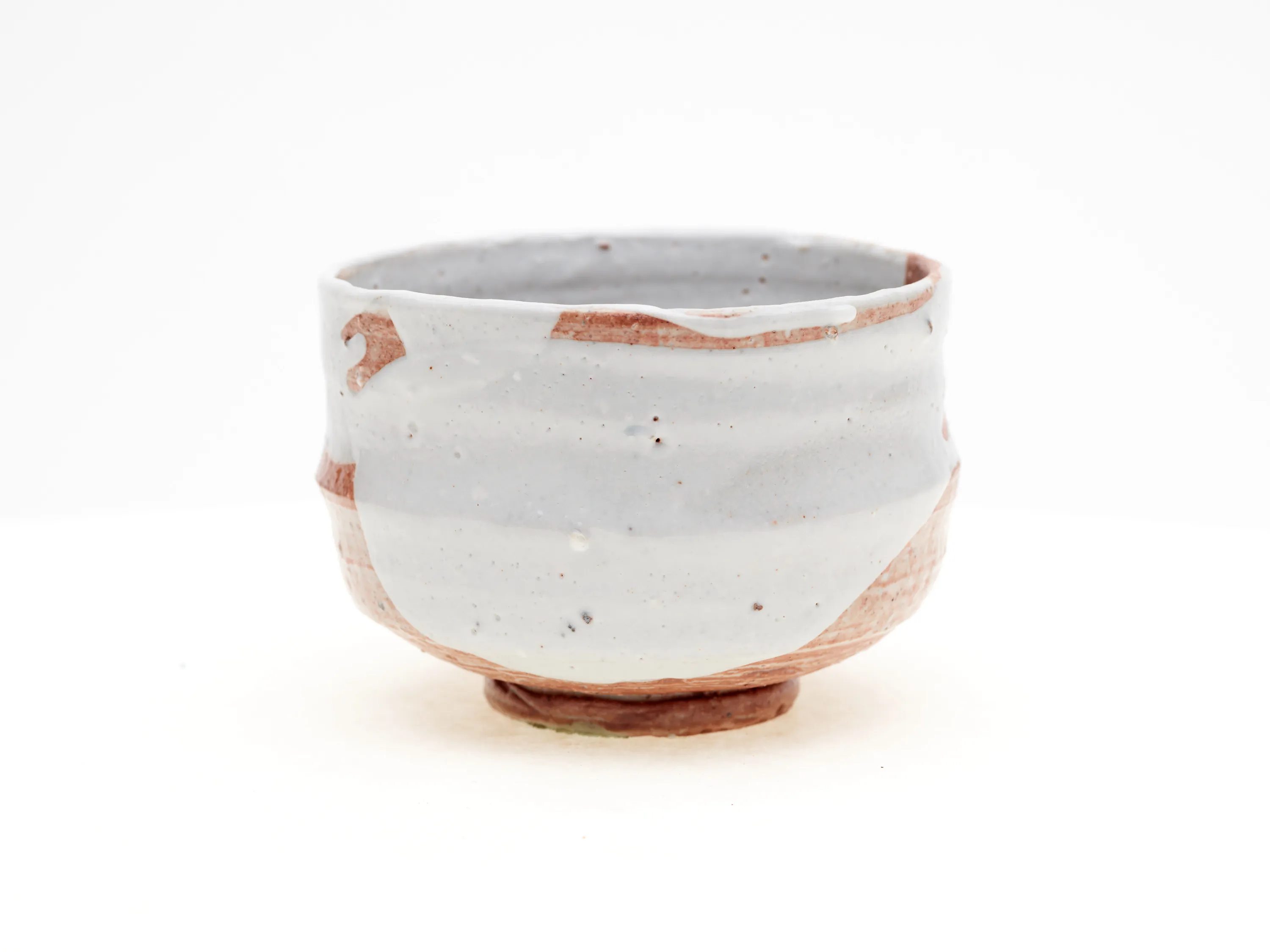 Wood-fired Shino Chawan — view 2
