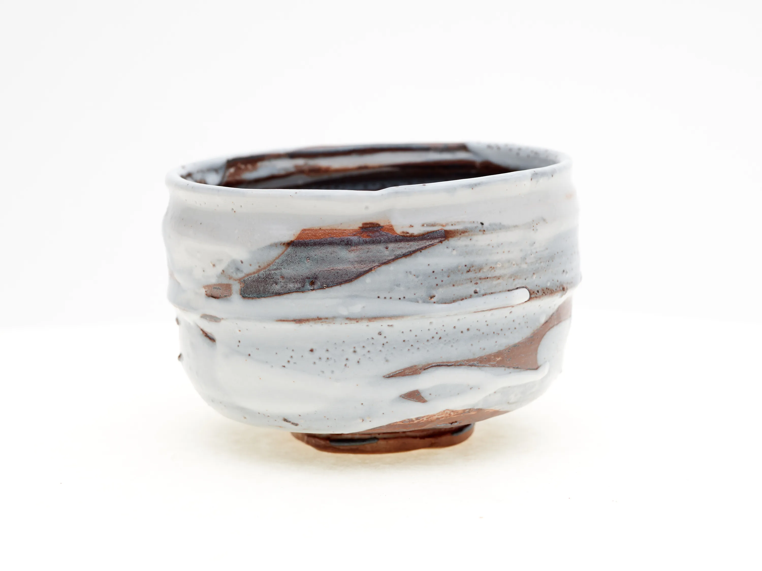 Rough Shino Chawan — view 2