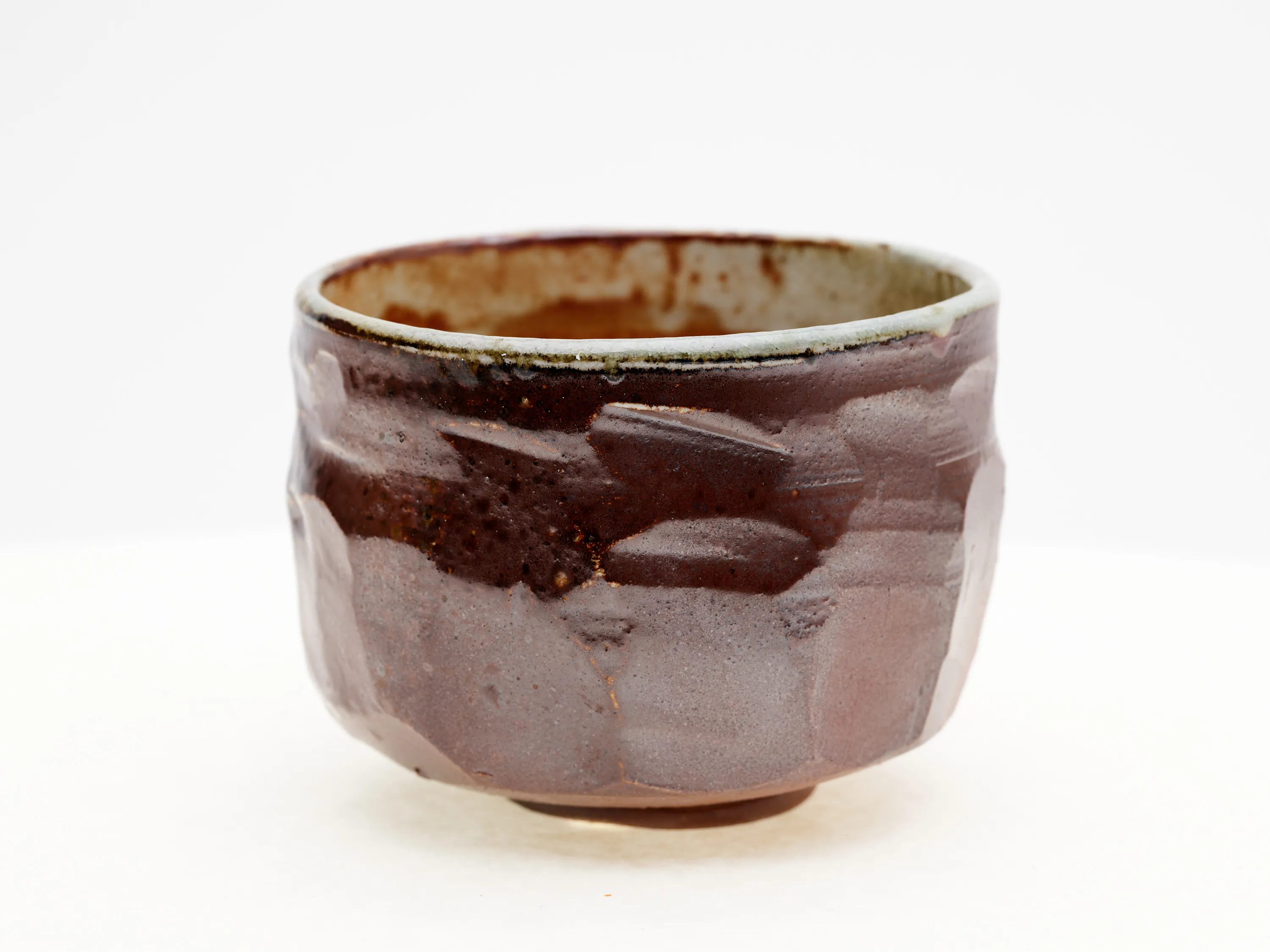 Wood-fired Faceted Chawan — view 2