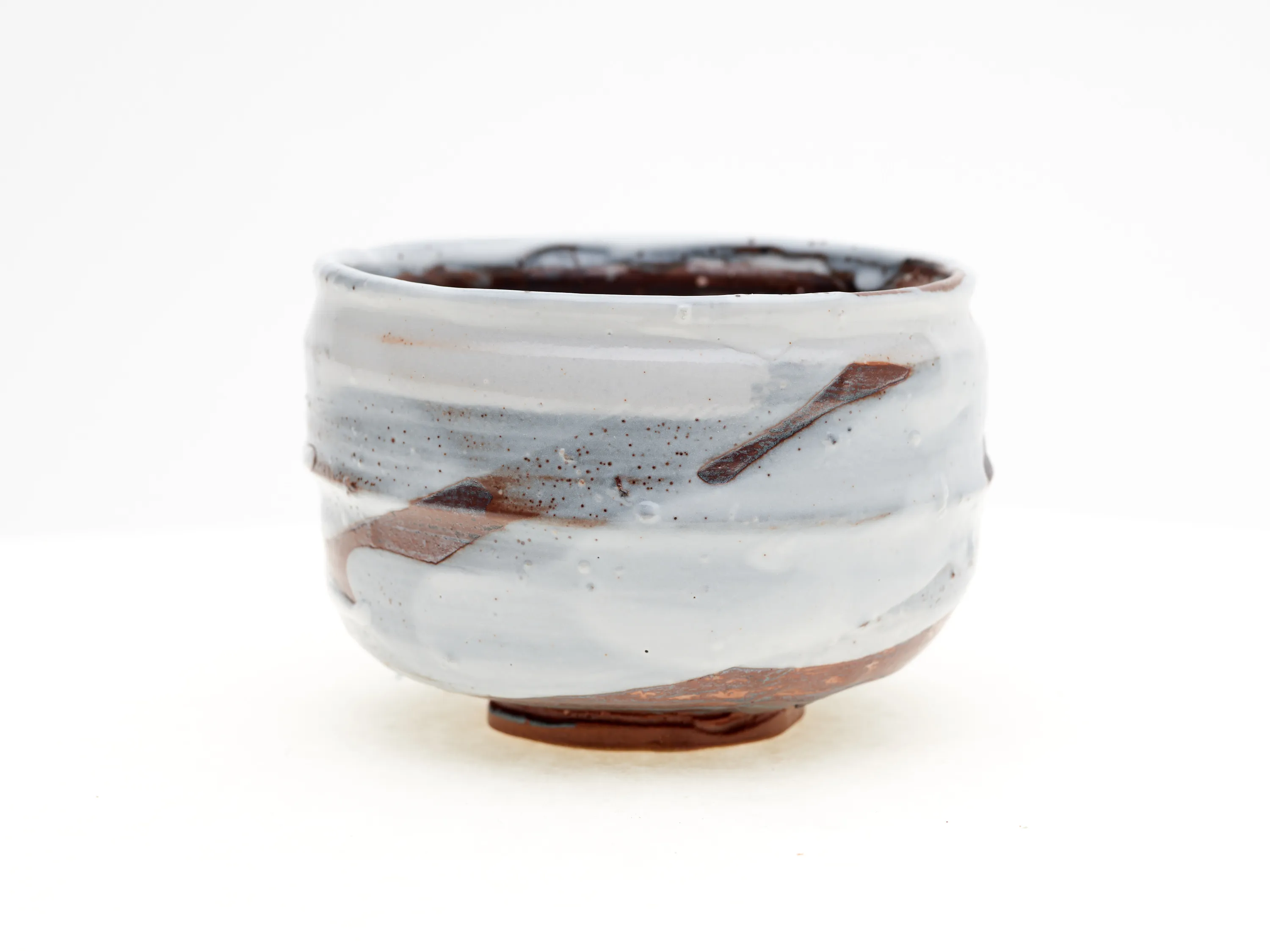 Rough Shino Chawan — view 3