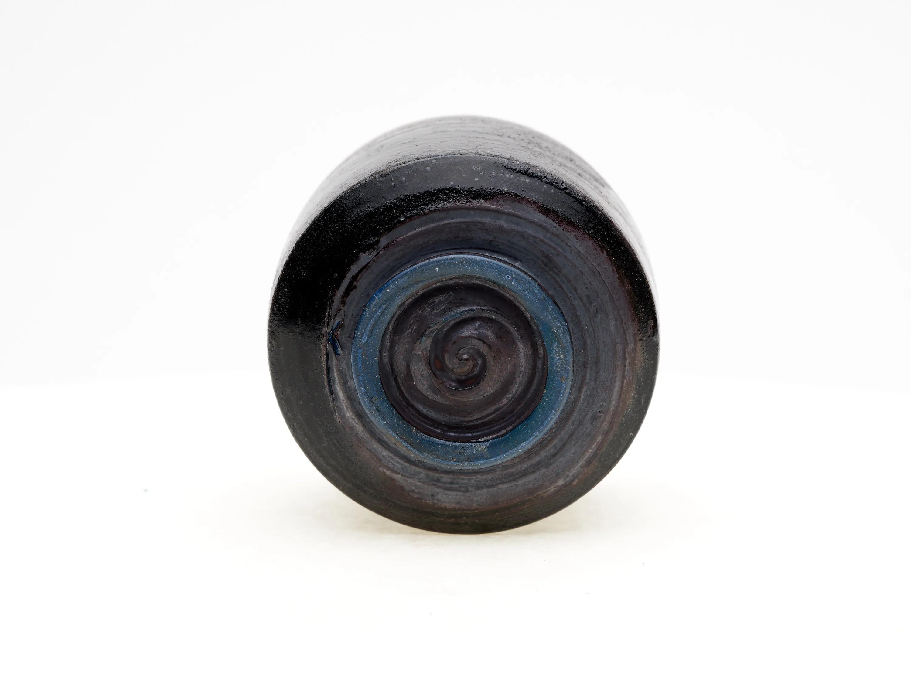 Black Iron Chawan — view 3