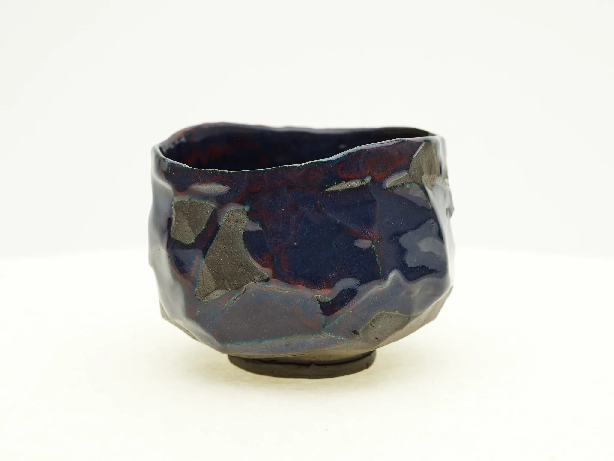 Sapphire Shino Chawan — view 3