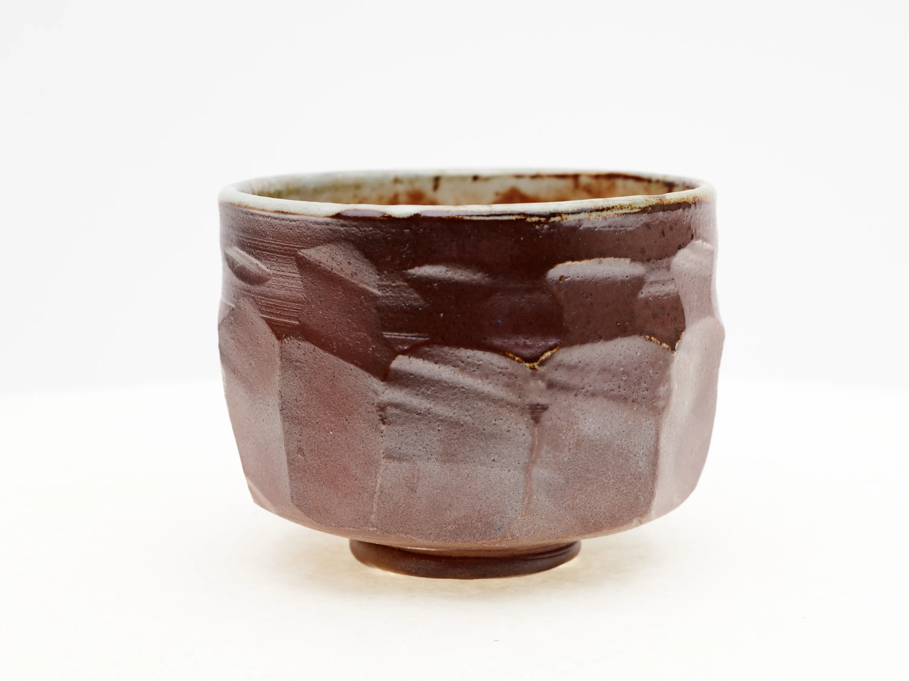 Wood-fired Faceted Chawan — view 3