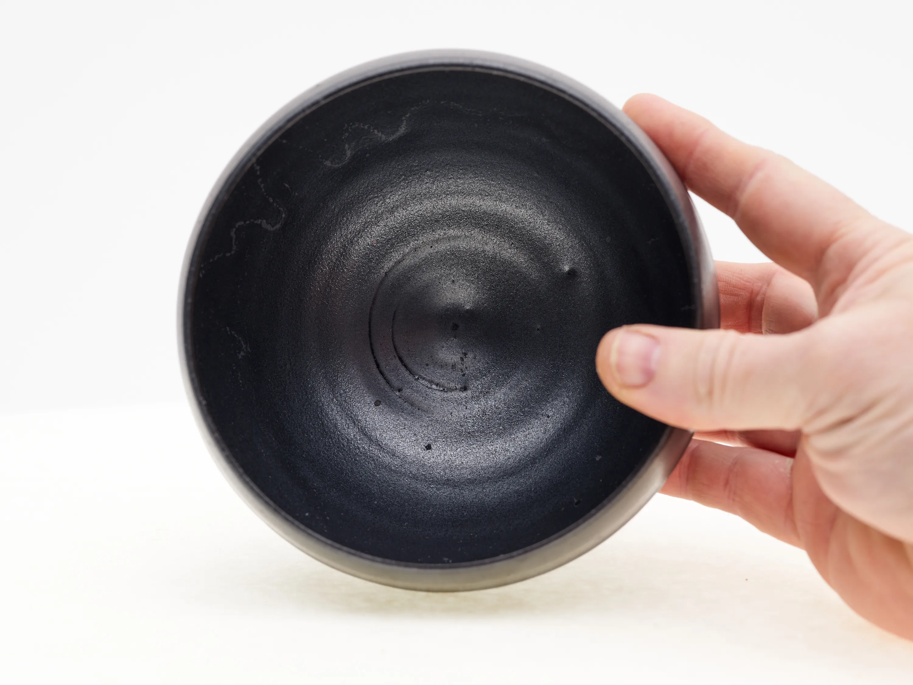 Gunmetal Tenmoku Chawan — view 4