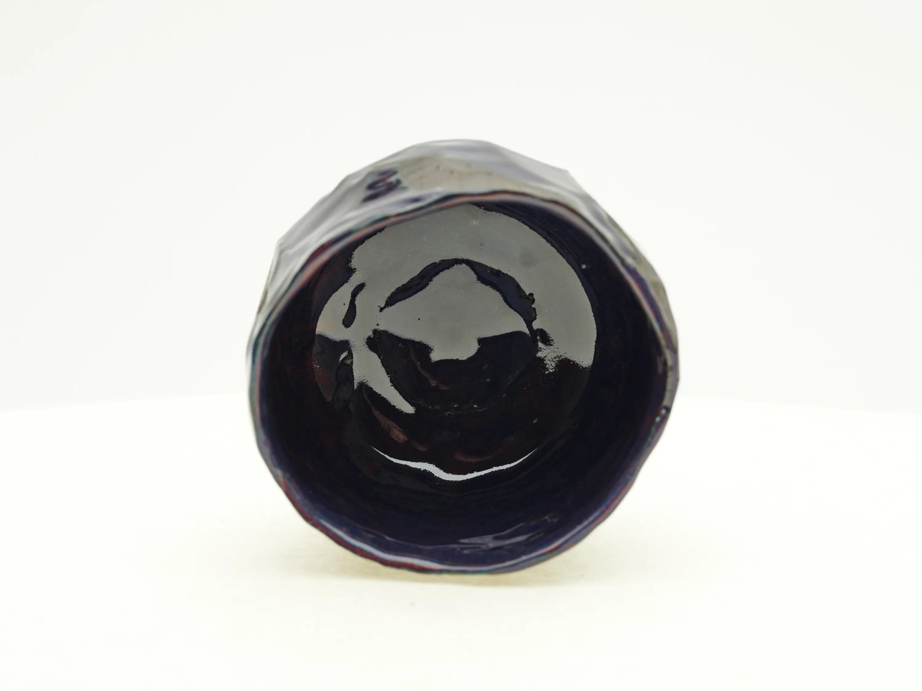 Sapphire Shino Chawan — view 5